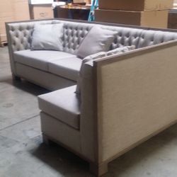 Lily & Jack Tuffted sofa with foldable queen size bed