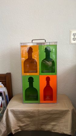Patron Collectible Storage Case-Sold As A Set