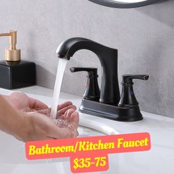  Centerset Bathroom Faucet With Drain Assembly(Part number: JLT059H）