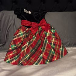 Bonnie Baby Red And Black Dress 