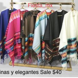Capes Gabán Shawl Revozo Elegante 