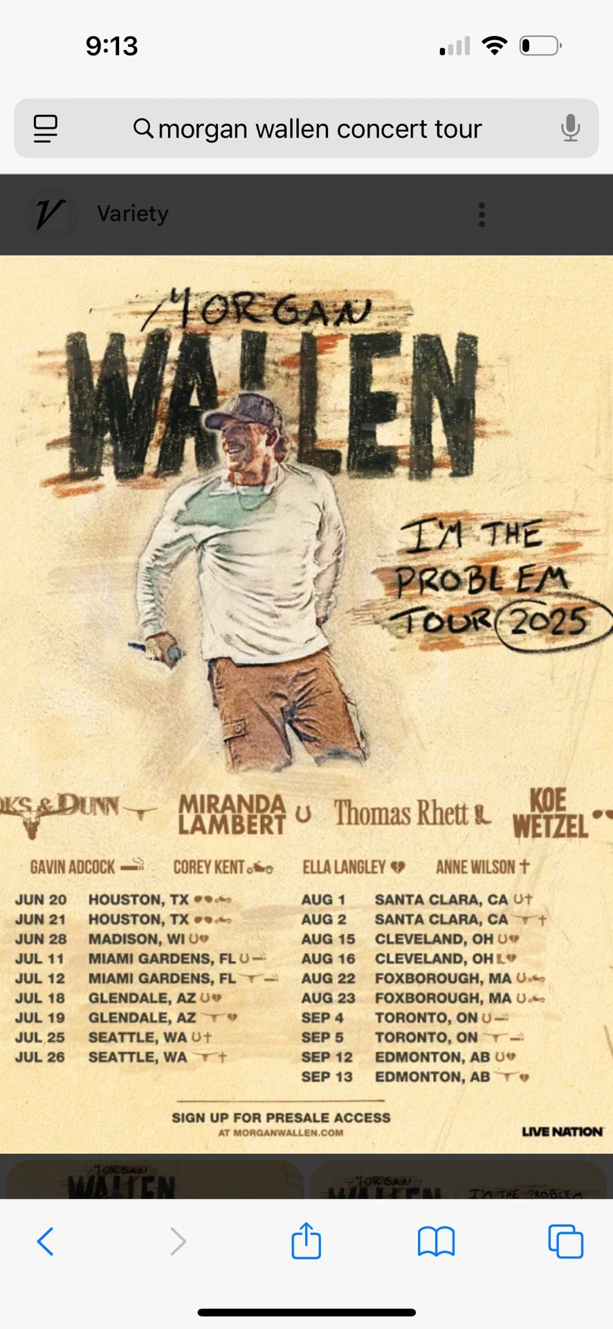 Morgan Wallen Hardrock Stadium