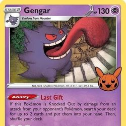 Gengar [Holo] #57 Pokemon Trick or Trade