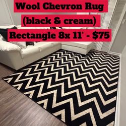 Chevron Area Rug - 8x11  