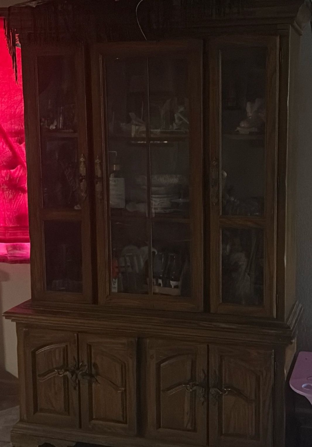 Antique hutch