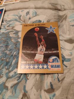 Michael Jordan Error Card
