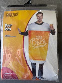 Halloween Costume Beer Pint