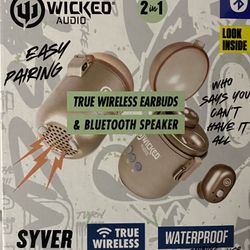 Wireless Bluetooth Earbuds  2 In 1