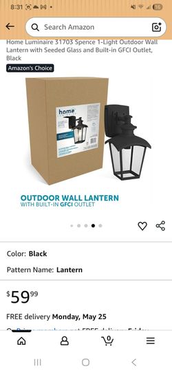 Home Luminaire Outdoor wall Lantern‼️📦