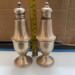 Salt Ñ Pepper Silver Shakers