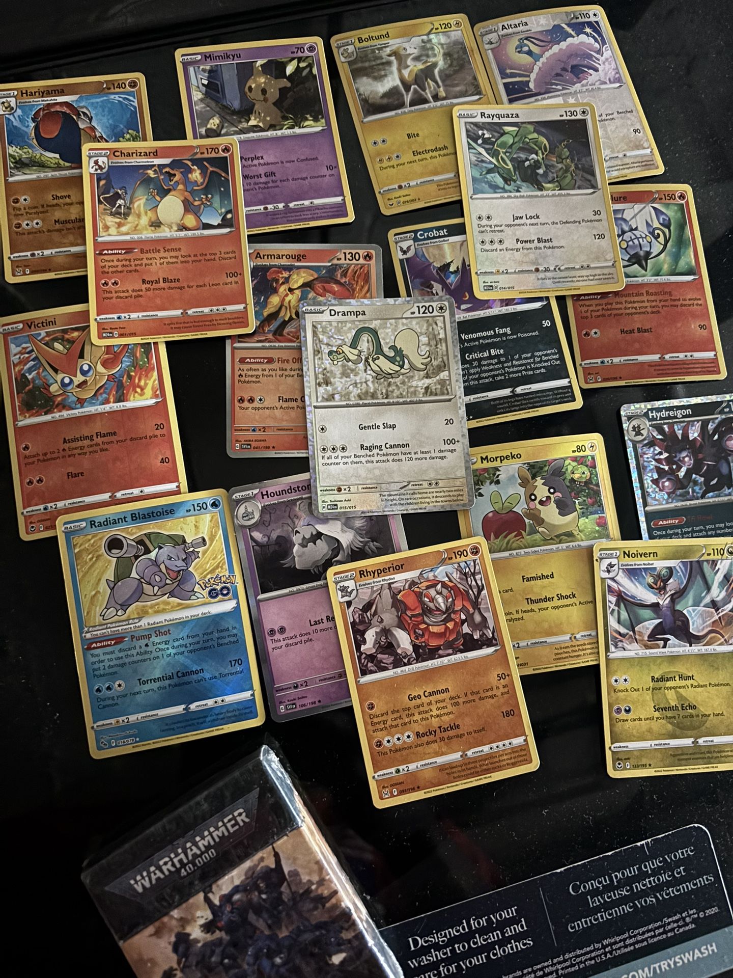 Pokémon Card And Warhammer Deck