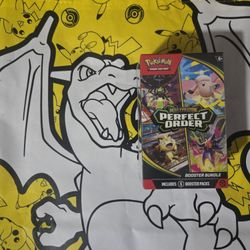 Pokemon TCG Mega Evolution Perfect Order Booster Bundle