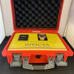 Invicta 15805 Subaqua Noma III Gunmetal - In Large Red Dive Case