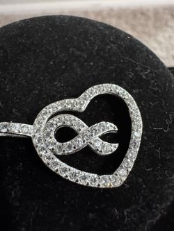 925 Sterling Silver & Moissanite 