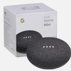 Brand New Google Home Mini Smart Speaker New in Box Charcoal color