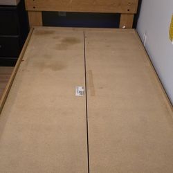 Twin Wood Bed For FREE