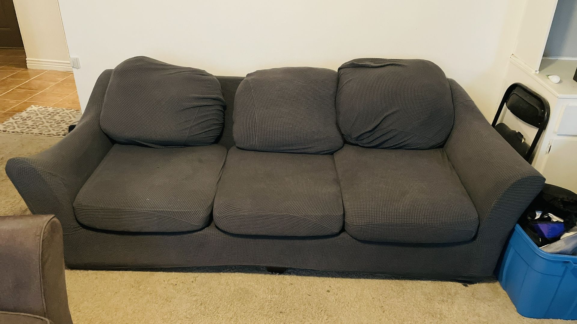 Sofa Couch and Love Seat Set
