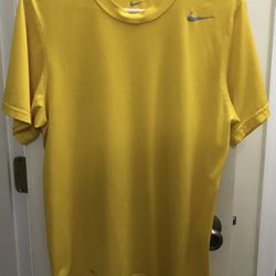 Yellow Nike Dry Fit Tshirt 