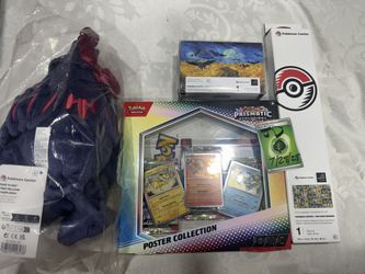 Pokemon Center Van Gogh Bundle And Prismatic Poster
