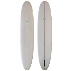 9'0" Tootgundy Surfboards - New Longboard Surfboard - Clear