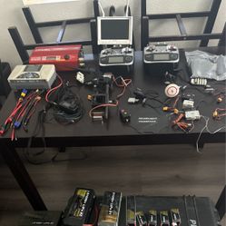 Drone parts, controllers, chargers, power supplies, batteries