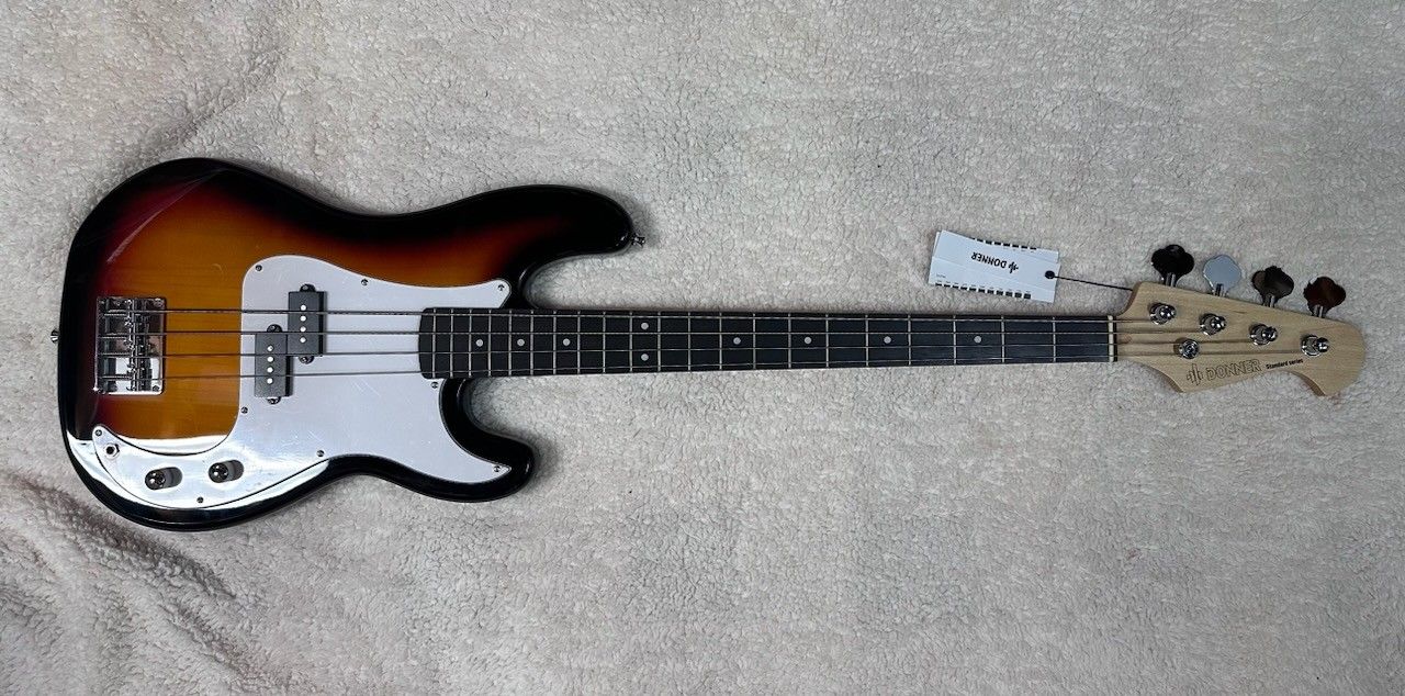 Donner Full Size Electric Bass Guitar 