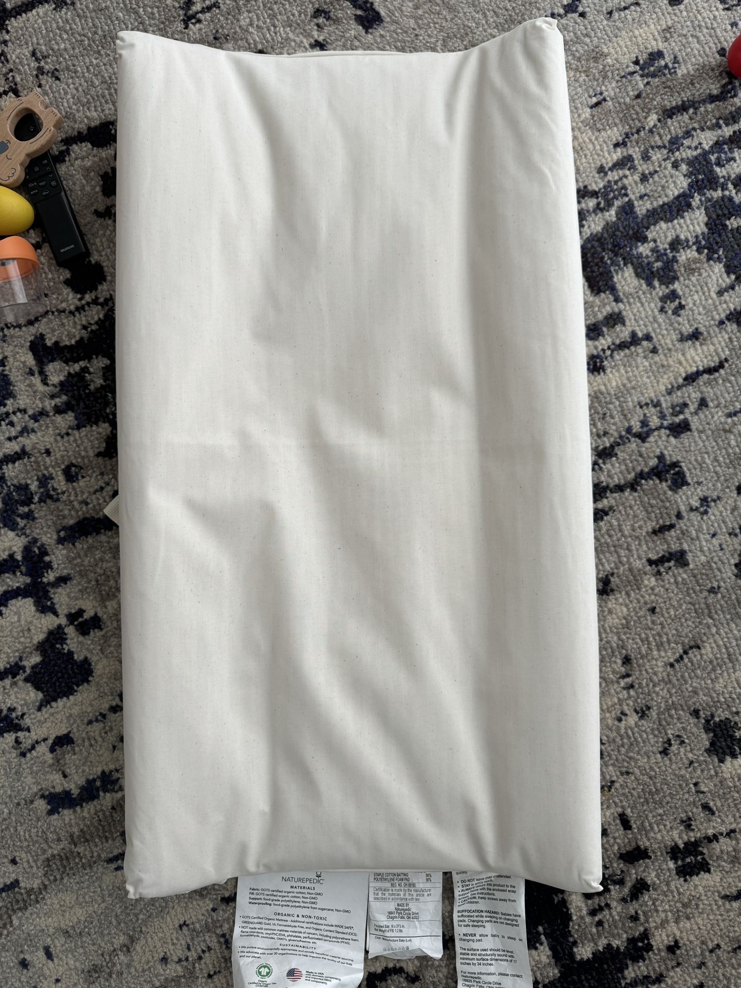 Naturepedic Diaper Pad