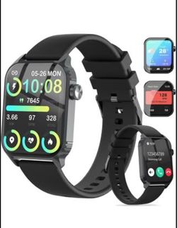 Smart Watch for Men, 120 Sports Modes Smartwatch with 1.83" HD, Alexa Built-in, Heart Rate/Sleep Monitor, IP67 Waterproof, Bluetooth Call & Music Cont
