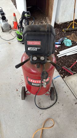 Craftsman 165 Psi Electric Compressor 