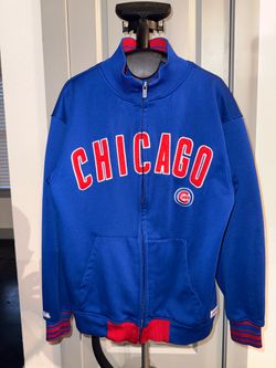 Chicago Cubs Blue Zip Up Jacket
