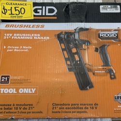 RIDGID NAILER & STAPLERS 