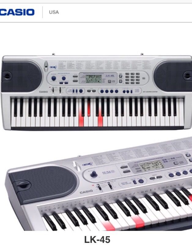 Casio LK 45 lighting keyboard. for Sale in San Carlos CA OfferUp