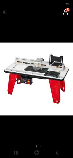 New, Benchtop router table