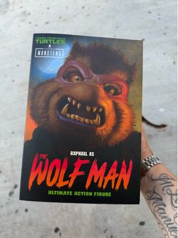 NECA Raphael as the wolfman figure