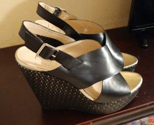 BCBG wedges size 9 made in Paris