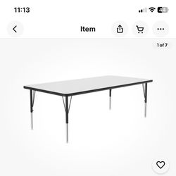 Dry Erase Activity Table