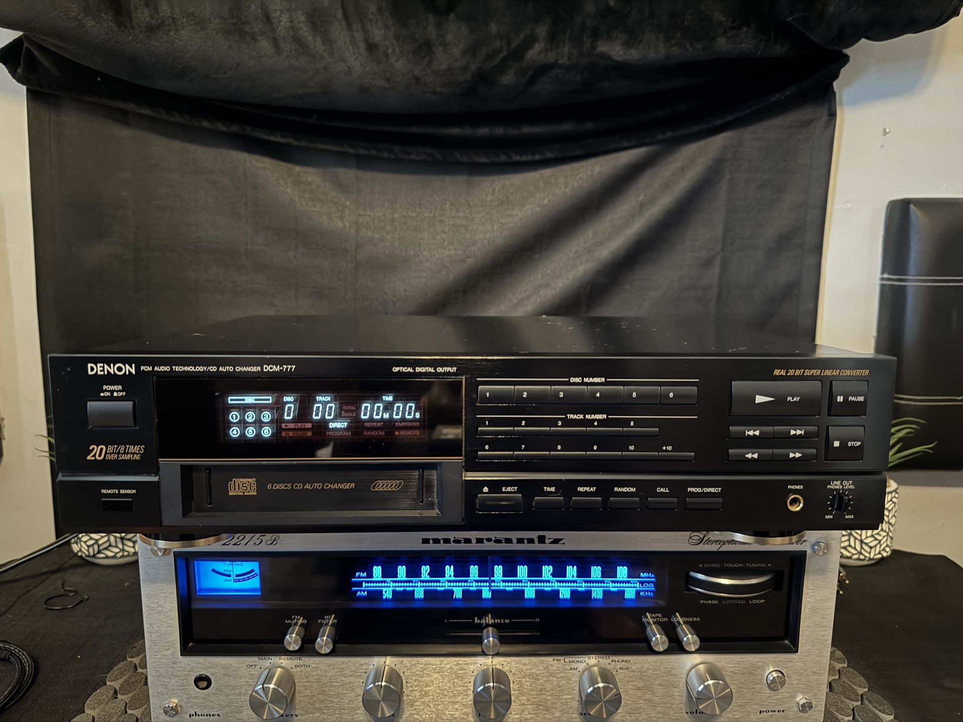 Denon DCM777 6disc CD Changer