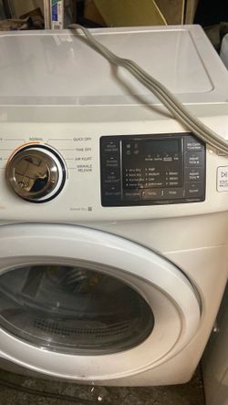 Samson front load washer and dryer set
