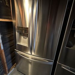 Kenmore 3 Door Stainless Steel Counter Depth
