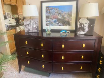Brownstone dresser