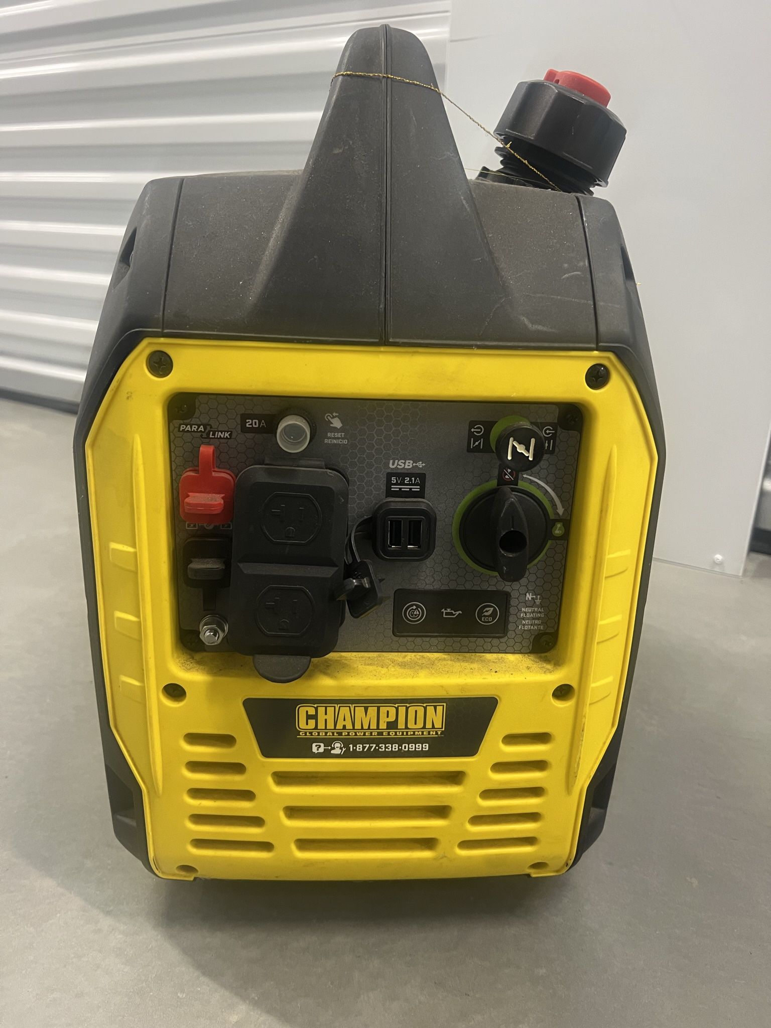 champion generator 2500 watts 
