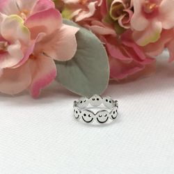 Happy Face Ring | Size 8
