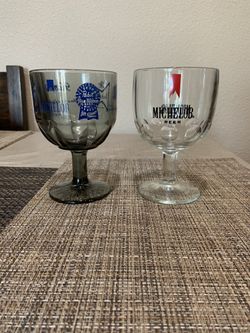 Two 6” Beer Goblets 