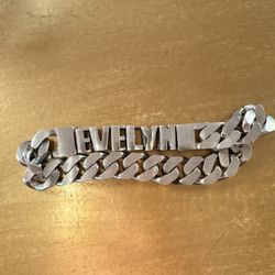 Vintage Sterling Silver Bracelet Evelyn