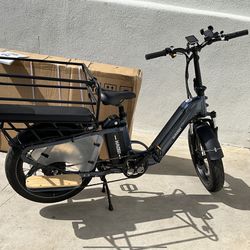 Dual Battery Cargo E Bike 