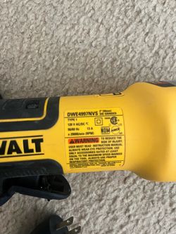 Dewalt die grinder DWE4997NVS