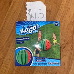 $15 New! Bestways H2O GO! Watermelon Sprinkler