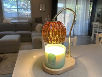 KJIXYUNG Candle Warmer Lamp w Timer/Dimmer NEW
