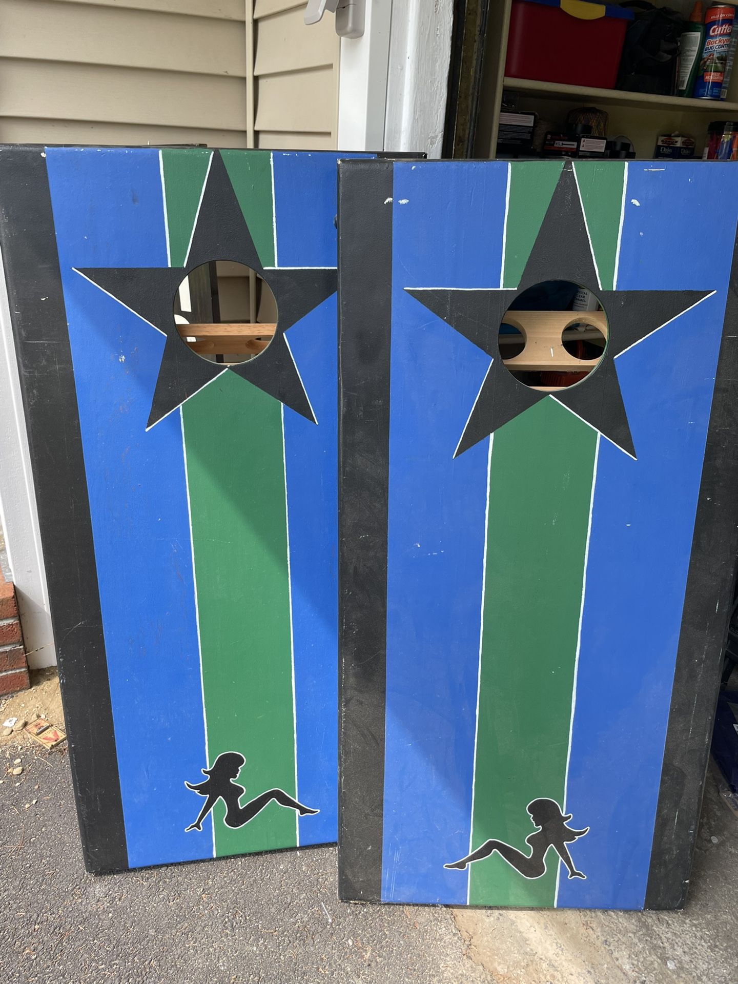 Custom cornhole Set