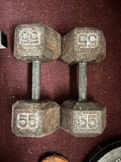 Dumbbells 55 Pound